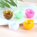 ドールハウス ミニチュア 陶器風 リアル 小鉢 ボウル 食器 キッチンアイテム DIY プラスチック製 ドールハウス用 ごっこ遊び ディスプレイ 小物 コレクシ...