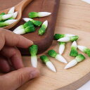 ミニチュア 野菜 大根 フェイクフード 食品サンプル ドールハウス キッチン小物 3cm リアル PVC製 白 ごっこ遊び 撮影用 おもちゃ 玩具(x2)