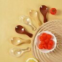 ミニチュア ドールハウス用 食玩 食品サンプル プラスチック製 スプーン キッチンツール DIY おままごと小物 リアル 明るい木目調 レッドウッド調 クリア ...