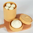 ミニチュア おもちゃ 食品サンプル 中華まん パン リアル PU製 せいろ 蒸し器 置物 インテリア デコレーション かわいい SNS映え(x2)