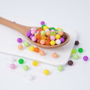 おままごと フェイクスイーツ ミニチュア カラフル タロイモボール キャンディビーズ 手作り デコレーション パーツ ドリンク トッピング PVC製 材料 ドー...