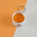 ストラップ チャーム 食品サンプル ミニチュア 八宝粥 雑穀粥 健康粥 リアル フェイクフード マスコット 飲食店 店舗ディスプレイ コレクション インテリア小物 小サイズ(x2)