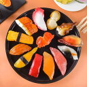 食品サンプル 寿司 おにぎり リアル 精巧模型 和食 サーモン PVC製 ディスプレイ インテリア おもちゃ おままごと 教材 店舗装飾(x5)