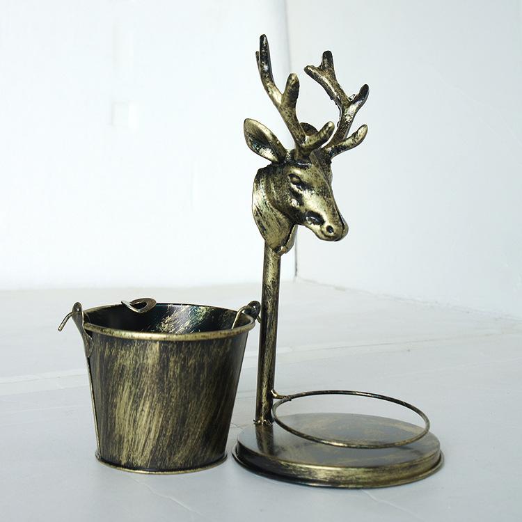 灰皿 金属製 ブリキ 狼 水栓 小鳥 鹿 鶏足 モチーフ ユニーク デザイン オブジェ 置物 インテリア バー..