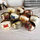 灰皿 中国風 エキゾチック 丸型 球体 アッシュトレイ 金属工芸 合金製 リビング 茶室 卓上 ハート 薔薇 バラ 花柄 インテリア オブジェ 装飾品 アンティークカラー(x2)