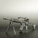 立体パズル 大人向け メンズ レディース フルメタル ステンレス製 DIY 組み立て式 精密模型 G36 接着剤不要 組立キット 趣味 ホビー シルバー メタリ...