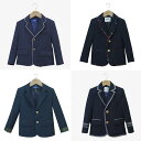 ジャケット キッズ 学生服 学院風 ブレザー 小学生 幼稚園児 男女兼用 シングルブレスト チェック柄 ポリエステル サージ 通学 制服 入学式 卒業式 発表会 フォーマル ネイビー グレー 春秋