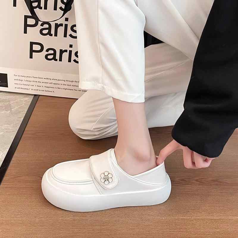 ナースシューズ レディース 春夏 通気性 ソフトソール 面ファスナー ホワイト 疲れにくい 看護師 介護士 医療用 事務 オフィス 立ち仕事 軽量 厚底 ラウンドトゥ スリッポン