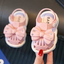 サンダル ベビー 女の子 キッズ 1歳 2歳 3歳 幼児 つま先保護 滑り止め ソフトソール 通気性 室内履き 外履き ファーストシューズ 春夏秋 ベージュ ピンク かわいい