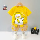 子供服 男の子 韓国風 おしゃれ かっこいい キャラクター柄 ショートスリーブ Tシャツ 長ズボン 綿 コットン ツーピース セットアップ 春夏 通学 普段使い 部屋着