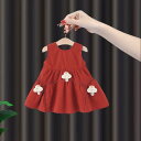 ドレス 女の子 ベビー キッズ 1歳 2歳 3歳 夏物 半袖 プリンセス ワンピース フォーマル セレモニー 結婚式 発表会 誕生日 お呼ばれ 綿 コットン 無地 かわいい おしゃれ