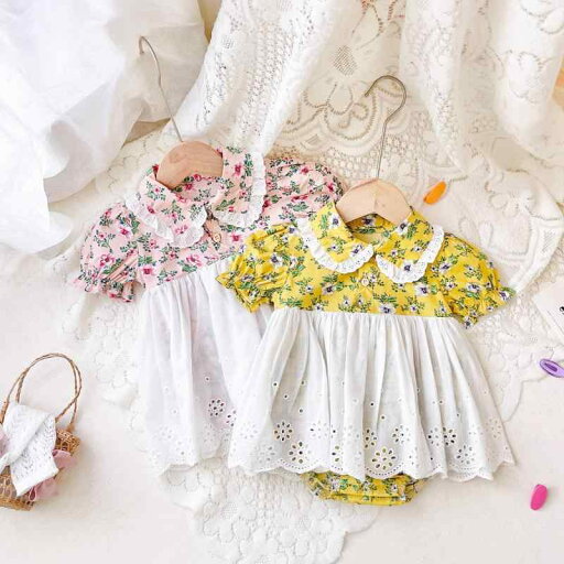 ロンパース 新生児 ベビー 女の子 夏 綿100% 韓国風 小花柄 レース 半袖 カバーオール 赤ちゃん服 ボディスーツ 前開き 肌に優しい かわいい おしゃれ ショート丈 ロンパース 新生児 ベビー 女の子 夏 綿100% 韓国風 小花柄 レース 半袖 カバーオール 赤ちゃん服 ボディスーツ 前開き 肌に優しい かわいい おしゃれ ショート丈