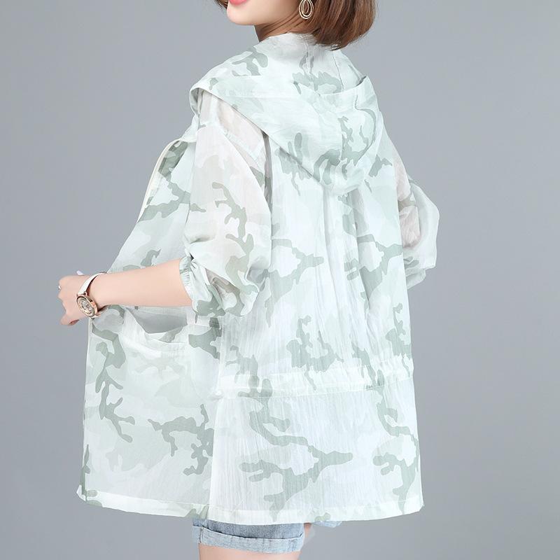 アウター レディース ママ 大きいサイズ ゆったり ビッグシルエット 体型カバー 薄手 ジャケット 羽織り ミドル丈 半袖 ビーチウェア リゾート カバーアップ 春夏 カジュアル ポリエステル