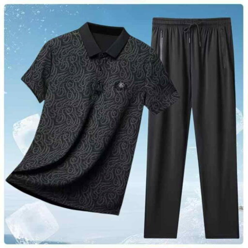 セットアップ メンズ 男性 紳士 夏 接触冷感 半袖 Tシャツ ポロシャツ ロングパンツ 上下セット カジュアル ルームウェア 大人カジュアル ポロ襟 快適 軽量 吸水速乾 ポリエステル セットアップ メンズ 男性 紳士 夏 接触冷感 半袖 Tシャツ ポロシャツ ロングパンツ 上下セット カジュアル ルームウェア 大人カジュアル ポロ襟 快適 軽量 吸水速乾 ポリエステル