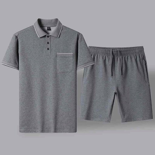 メンズ セットアップ シニア 男性向け サマー 半袖Tシャツ ショートパンツ 薄手 カジュアル スポーツウェア 部屋着 ポリエステル 綿混 ライトグレー ダークグレー レッド ネイビー メンズ セットアップ シニア 男性向け サマー 半袖Tシャツ ショートパンツ 薄手 カジュアル スポーツウェア 部屋着 ポリエステル 綿混 ライトグレー ダークグレー レッド ネイビー