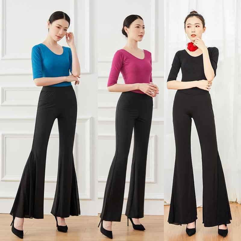 ダンスレオタード レディース 成人用 スリムフィット ストレッチ コットン 無地 ブラック ボディスーツ..