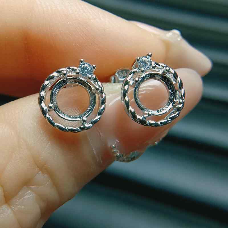  ԥ ǥ S925С 18Kۥ磻ȥɥå ɥå ץ  ݷ к 3 4 5 6mm ǥ꡼桼(x2)