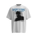 Tシャツ メンズ アメリカンストリート ヒップホップ ウォッシュ加工 オーバーサイズ コットン 吸湿速乾 防しわ クルーネック 半袖 ダークキャラクター グラフィックプリント 夏 普段使い(4)