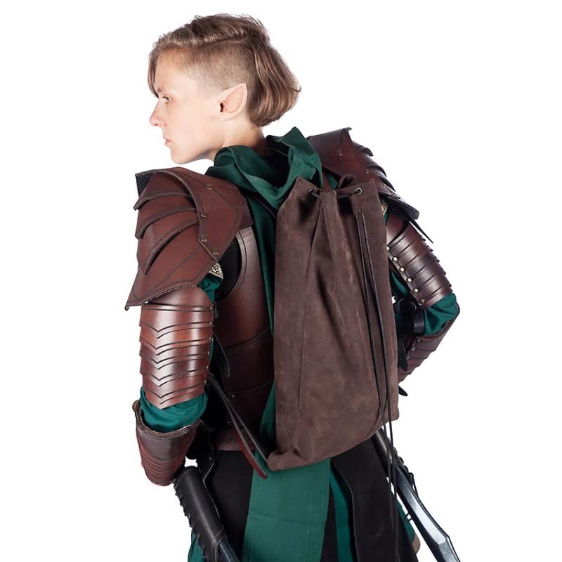 バッグ バックパック ショルダーバッグ 2way レトロ ヴィンテージ ヴァイキング 中世風 ルネサンス風 欧米風 ファンタジー コスプレ ユニセックス 多機能