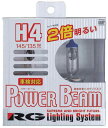 レーシング ギア ( RAING GEAR ) ハロゲンバルブ 【パワー ビーム 3400K】 H7 2個入り G70P(2)