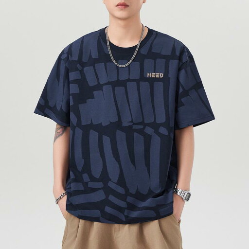 Tシャツ メンズ 半袖 クルーネック ロゴプリント ゆったり オーバーサイズ ビッグシルエット ドロップショルダー 綿混 通気性抜群 カジュアル 普段使い 春夏 Tシャツ メンズ 半袖 クルーネック ロゴプリント ゆったり オーバーサイズ ビッグシルエット ドロップショルダー 綿混 通気性抜群 カジュアル 普段使い 春夏