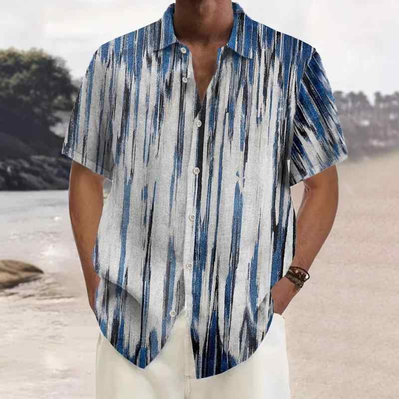 アロハシャツ メンズ ユニセックス ハワイアン 花柄 半袖 五分袖 速乾 ビーチ リゾート ゆったり 大きいサイズ ポリエステル 洗濯可能 ストレッチ カジュアル 春夏