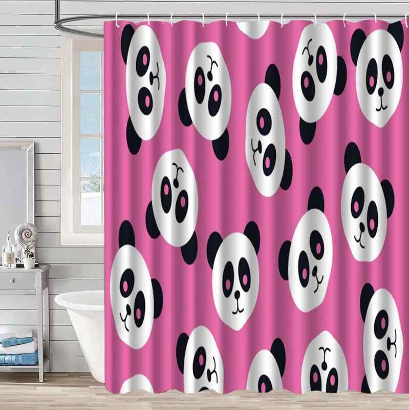 シャワーカーテン 浴室 バスルーム 防水 撥水 防カビ 目隠し 間仕切り 穴あけ不要 突っ張り棒 ポリエステル 軽量 柄 デザイン ユニットバス 洗面所 脱衣所 プライバシー