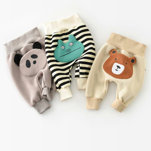 ベビー PPパンツ 男女兼用 秋冬 かわいい 立体キャラクター 厚手 ハイウエスト 裾絞り カジュアル 綿 ロング丈 ソフトタッチ ゴムウエスト ベビー PPパンツ 男女兼用 秋冬 かわいい 立体キャラクター 厚手 ハイウエスト 裾絞り カジュアル 綿 ロング丈 ソフトタッチ ゴムウエスト