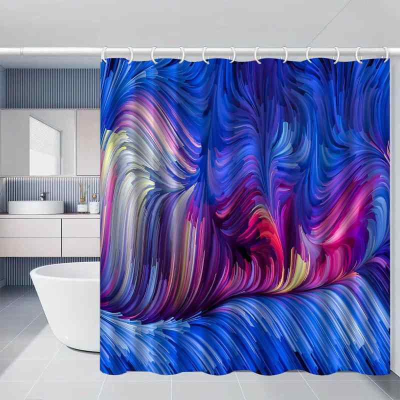 浴槽カーテン シャワーカーテン 厚手 防水 防カビ ポリエステル製 シンプル 洗える 浴室 ホテル 家庭用 バスルーム 目隠し 間仕切り