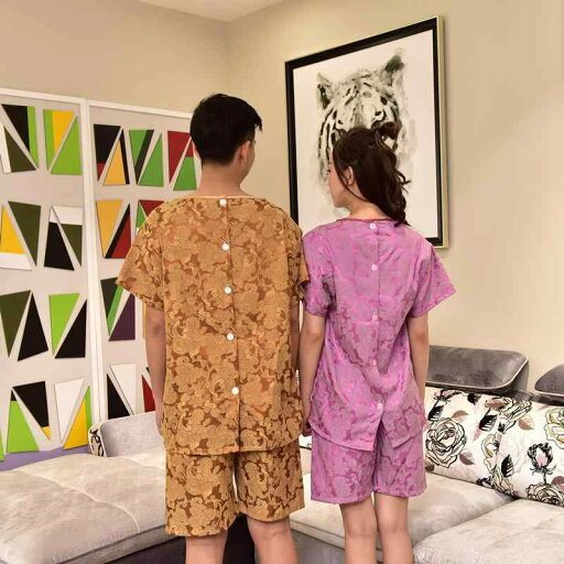 パジャマ 部屋着 男女兼用 施術着 後開き 半袖 夏用 コットン100% マッサージ エステ用 ショート丈 ガウン 高級感 中厚手 パジャマ 部屋着 男女兼用 施術着 後開き 半袖 夏用 コットン100% マッサージ エステ用 ショート丈 ガウン 高級感 中厚手