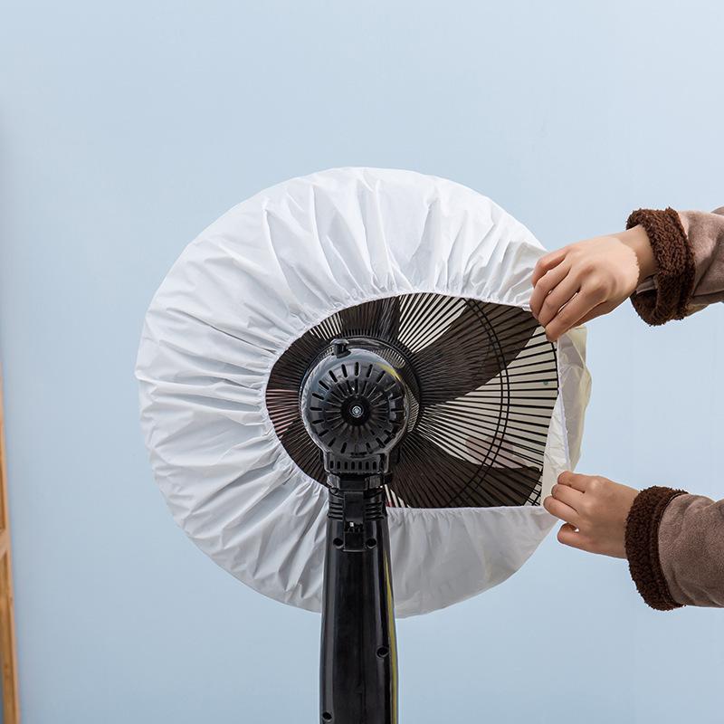 扇風機 防塵カバー 大型 全面保護 布製 伸縮性 円形 家庭用 リビング 寝室 据え置き型 北欧風 インテリ..