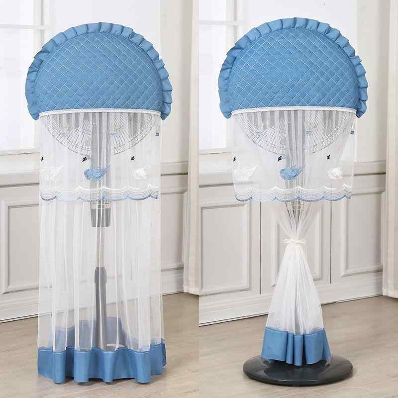 扇風機カバー 家庭用 フロア扇風機 タワーファン 防塵 保護 ホコリよけ 家電保護 布製 不織布 北欧風 ヨーロピアン おしゃれ リビング 寝室 収納