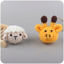 おしゃぶりホルダー ベビー 歯固め コットン 手編み かぎ針編み かわいい アニマルモチーフ 落下防止 ベビーカー チャイルドシート 出産祝い ギフト プレゼント おもちゃストラップ(x3)
