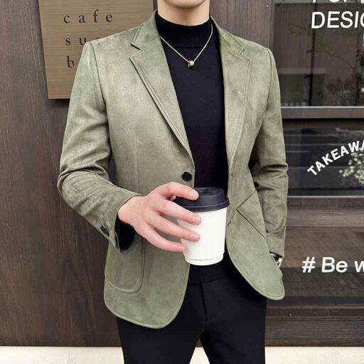 ジャケット メンズ 男性用 フェイクスエード テーラードジャケット スリムシルエット 厚手 暖かい 防寒 きれいめ ビジネス カジュアル 通勤 デイリーユース 秋冬 ブラック カーキ ネイビー 合繊混紡 リネン混 ジャケット メンズ 男性用 フェイクスエード テーラードジャケット スリムシルエット 厚手 暖かい 防寒 きれいめ ビジネス カジュアル 通勤 デイリーユース 秋冬 ブラック カーキ ネイビー 合繊混紡 リネン混