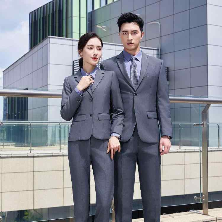 スーツ レディース メンズ 男女兼用 セットアップ ビジネス フォーマル オフィス 事務服 制服 ユニフォ..