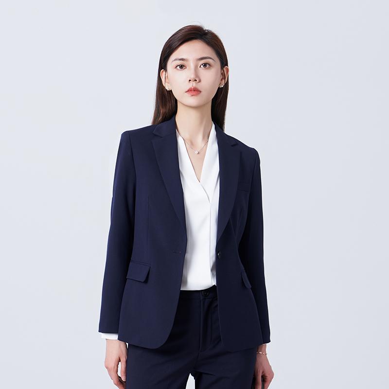 スーツ レディース ビジネス フォーマル セットアップ ジャケット 通勤 オフィス 面接 就職活動 高級感 上品 パンツ スカート ポリエステル 春夏 ブラック ネイビー グレー