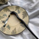 かんざし 簪 ヘアスティック レディース 新中華風 ブラック 蝶貝 高級感 ロング 木製 檀木 レトロ まとめ髪 洗練された上品なヘアアクセサリー チャイナドレ...