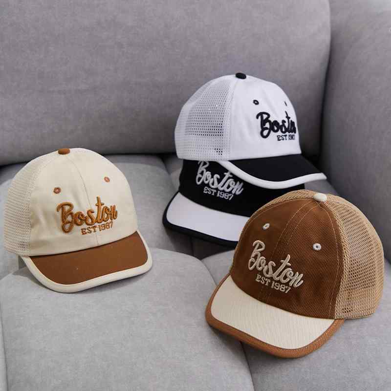 キャップ キッズ ベビー 男の子 女の子 男女兼用 春夏 薄手 メッシュ 通気性 紫外線対策 日よけ UVカッ..