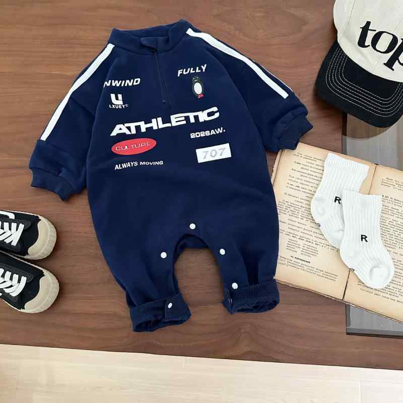 カバーオール 男の子 ベビー 春秋 長袖 綿 かっこいい おしゃれ ロンパース 新生児 赤ちゃん服 韓国風 ..