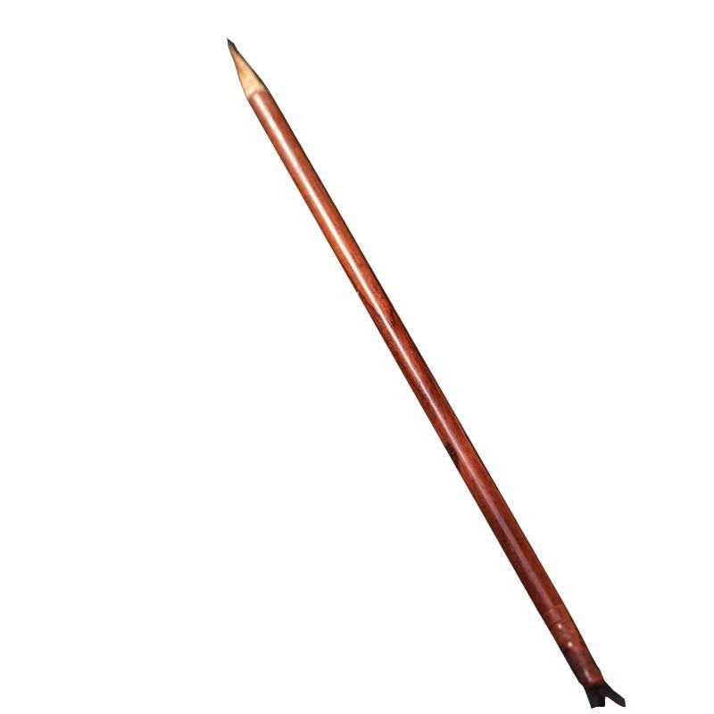 書道筆 紅酸枝 木彫り 無垢材 手彫り 銘木 工芸品 コレクション 書斎用 筆記具 デスクアクセサリー 美..