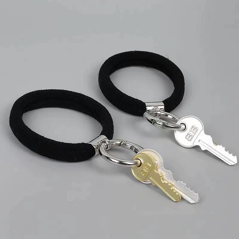 ヘアゴム レディース クレーンゲーム UFOキャッチャー キーホルダー キーリング 高弾力 髪留め ヘアア..