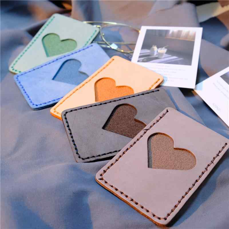 カードケース ユニセックス 男女兼用 カラフル 本革 牛革 社員証 IDカード ICカード クレジットカード収納 無地 スリム 薄型 通勤 通学 ビジネス 普段使い 選べるカラー