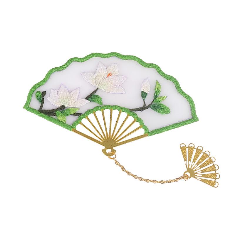 うちわ 刺しゅうキット しおり 団扇 お守り 車用 和風 蘇州刺繍 手作り DIY 初心者向け ハンドメイド ..