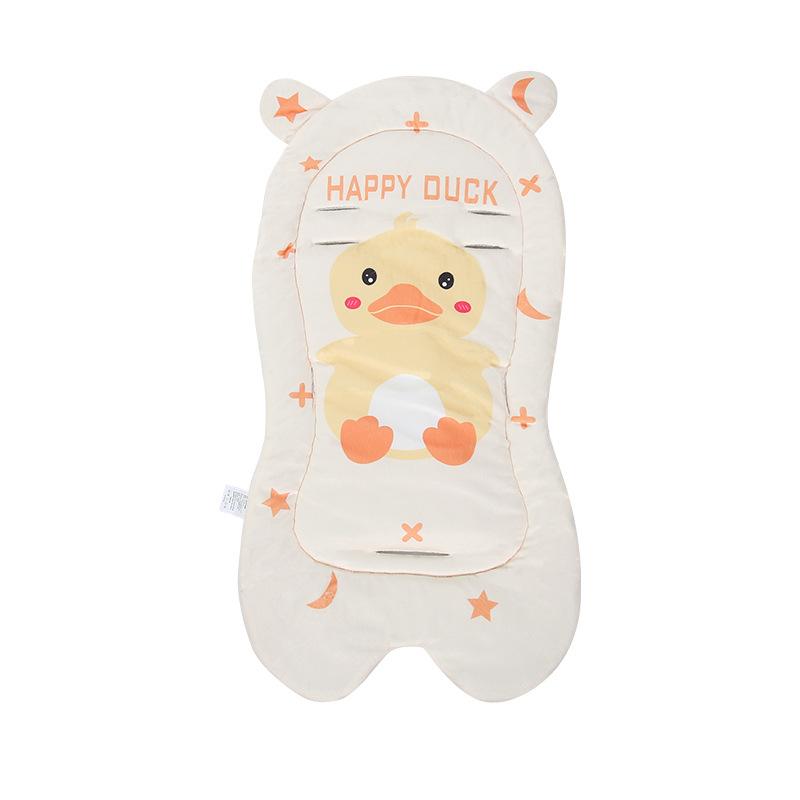 ベビーカーシート ベビー用 クッション 綿100% 汎用 厚手 クリスタルベルベット ふわふわ ソフト シー..