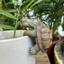 置物 リアルな 亀 カメ レジン製 オブジェ 屋外 ガーデン 庭 玄関 水辺 池 アクアリウム 風水 縁起物 アジアンテイスト ディスプレイ オーナメント