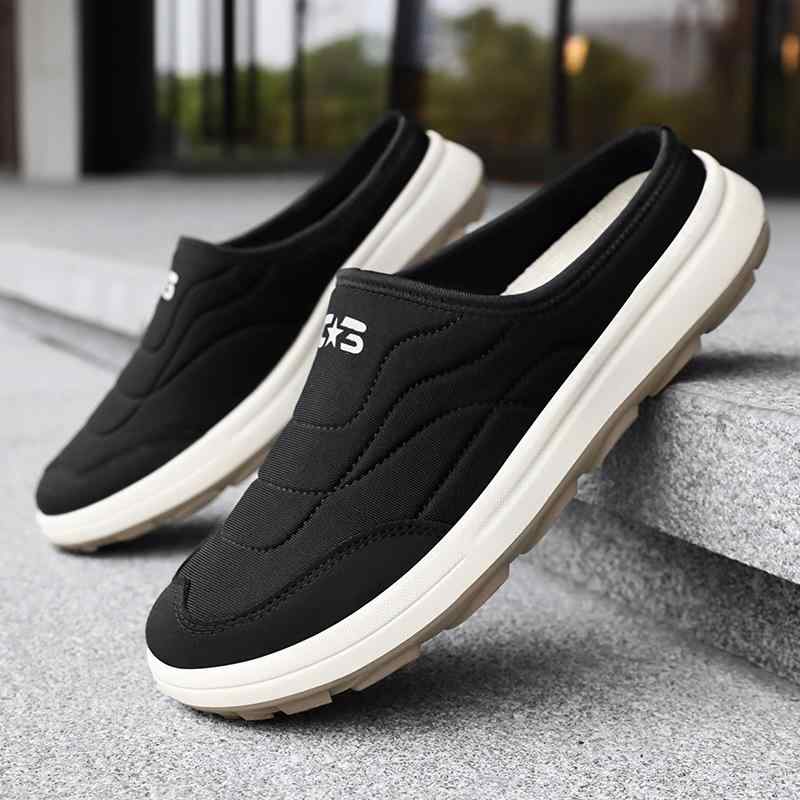 サボシューズ メンズ スリッポン バックレス サボサンダル 軽量 通気性抜群 コンフォート ソフトソール..