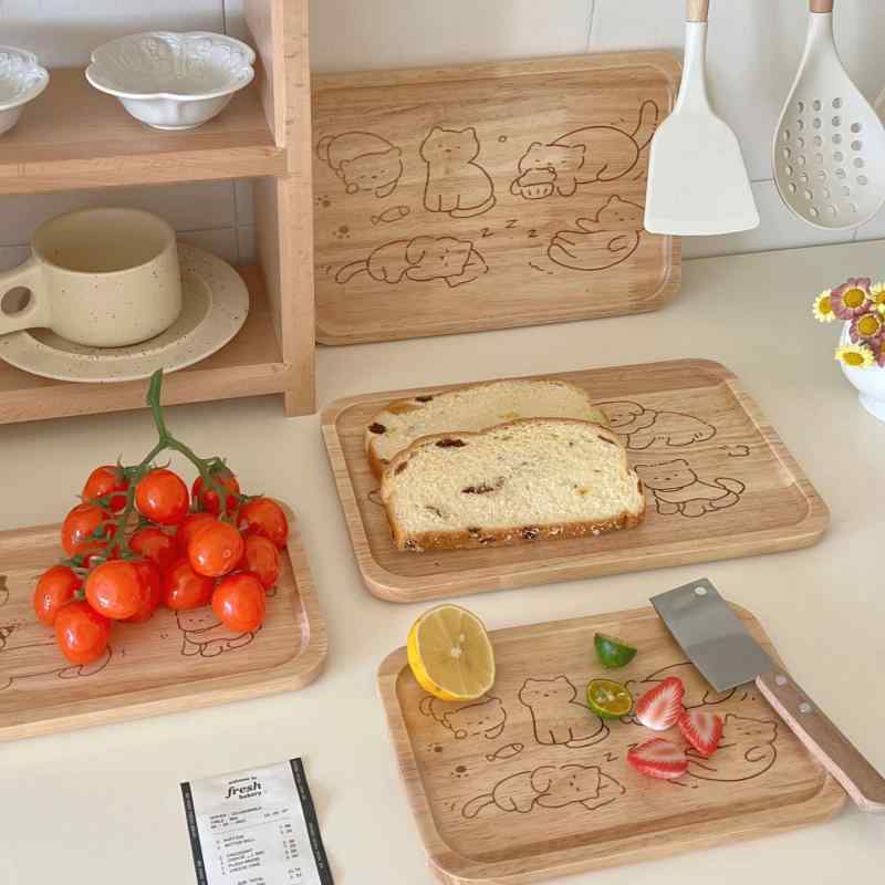 トレイ韓国風子猫子犬キャラクターア...