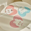 うちわ 子供 キッズ 男の子 女の子 韓国風 かわいい クマ キャラクター プラスチック製 軽量 携帯用 コンパクト 夏 暑さ対策