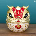 灰皿 ライオン ヨーロピアン 上質 高級感 家庭用 リビング オフィス用 卓上 蓋付き 飛散防止 金属製 おしゃれ 置物 インテリア オブジェ 多色展開