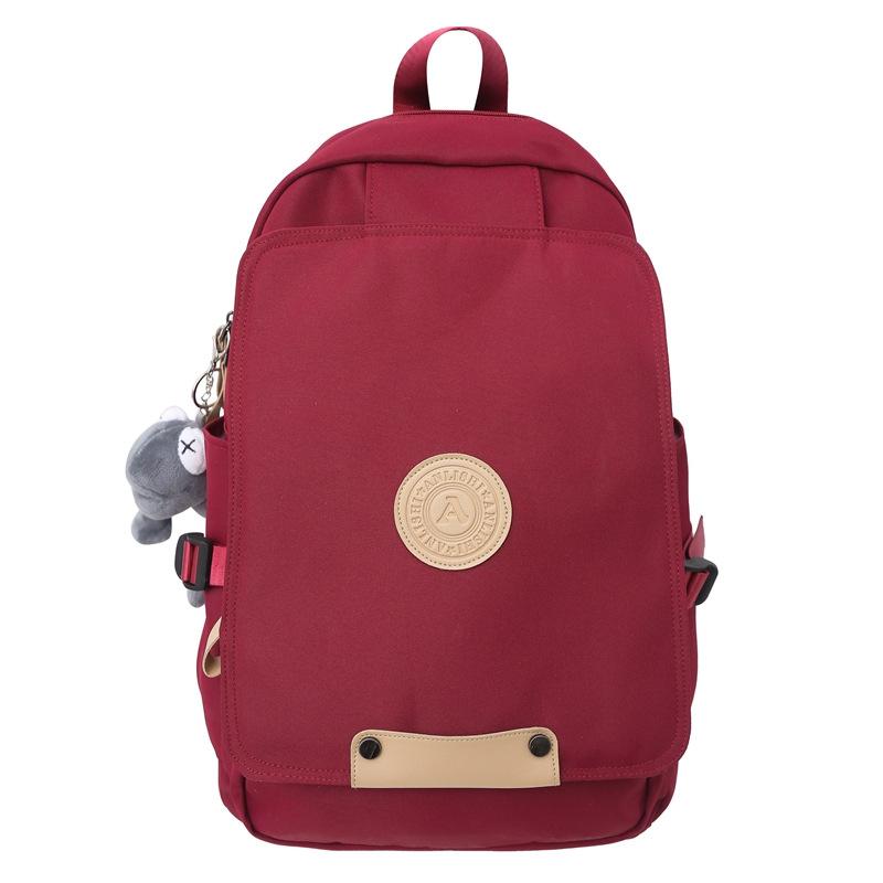 リュックサック バックパック 男女兼用 レディース メンズ 中学生 高校生 大学生 通勤 通学 ナイロン PC収納 防水 軽量 丈夫 大容量 背面サポート ストリート 原宿系 ファッション